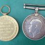 Ww1 1914 Pair Royal Irish Fusiliers War & Victory Medals Image 2