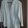 ladies white detailed blouse Image 3