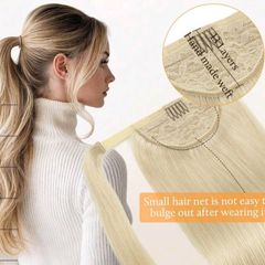 BNIP Blond Ponytail Hair Extension
