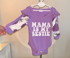 Baby Long Sleeved Mama Is My Bestie Age 3-6 months / EU 62 cm