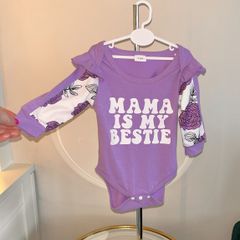 Baby Long Sleeved Mama Is My Bestie Age 3-6 months / EU 62 cm