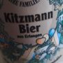 Steingut Bierkrug -1 Liter- von Brauerei Kitzmann, Erlangen Image 3