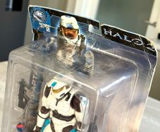 Halo 2 Spartan in White from Joyride Studios - Official Microsoft / Bungie - RARE