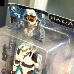 Halo 2 Spartan in White from Joyride Studios - Official Microsoft / Bungie - RARE