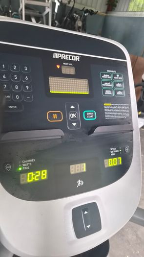 precor 885 upright bikes