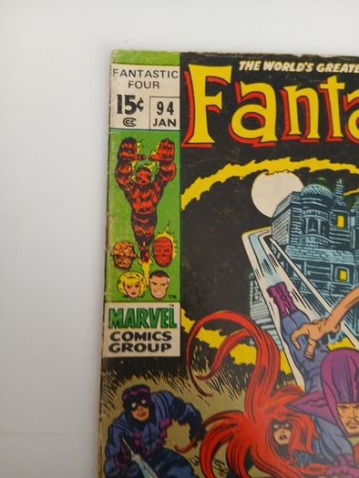 Fantastic Four #94 (1970) 1st Agatha Harkness