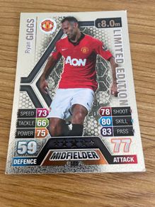 Ryan Giggs limited edition match attack
