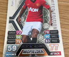 Ryan Giggs limited edition match attack