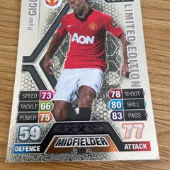 Ryan Giggs limited edition match attack