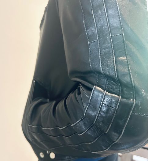 Men's leather jacket Reporter Size L