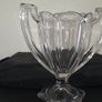 1930's Davidson Art Deco "Chippendale" Glass Trophy Vase Image 3