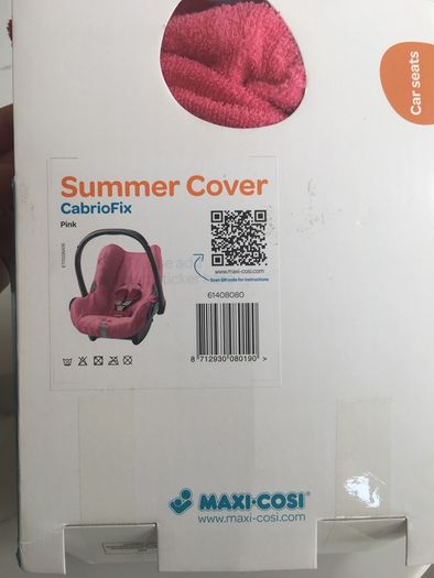 MaxiCosi Car seat cover