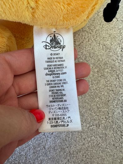 Disney Pluto Plush Doll Stuffed Animal Toy Official Store approx. 45 cm. his neck is too loose Tag is damaged Please see pictures