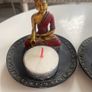 Vintage Regency Fine Arts Buddha Tea light Holders Image 2