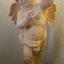 lamp cherub marble effect Image 3
