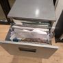 Filing Cabinet - Two drawer, grey Image 5