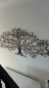 Large Metal Tree Wall Art Decoration