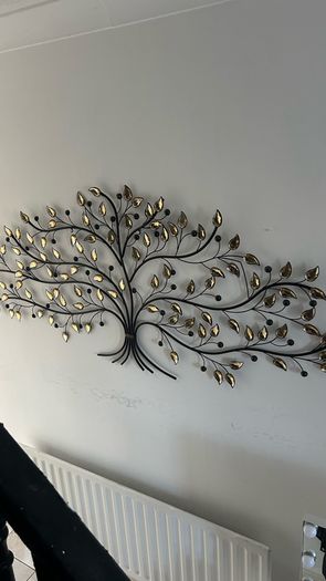 Large Metal Tree Wall Art Decoration