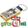 Personalised Photo USB Cigarette Lighter - Gold With Keyring Image 2