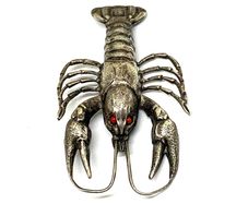 Antique lobster brooch