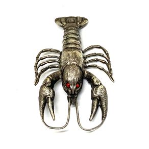 Antique lobster brooch