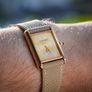 Cartier Tank Louis Trinity Gold Dial 18k Gold Image 3