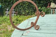 Forged Iron sign display holder