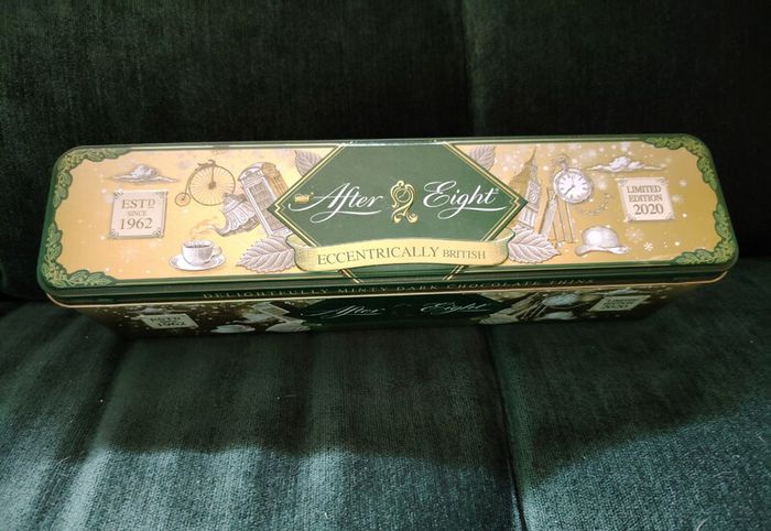 Chocolate Tin Empty