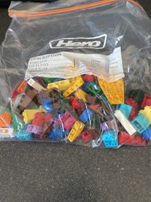 LEGO sloped pieces