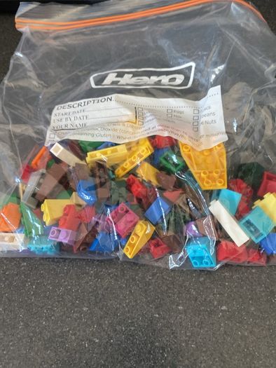 LEGO sloped pieces