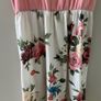 Pink tank floral dress 3-4years Image 2
