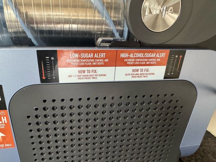 Ninja slushie machine