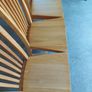 Solid Oak Dining Table + 6 Chairs Image 8