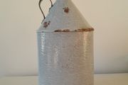 Antique Enamelware Graniteware Flask