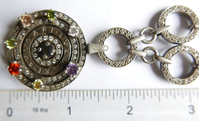 Vintage heavy hallmarked 925 Sterling Silver BVLGARI Necklace length 20" - 49.9g