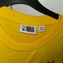 NBA LA Lakers yellow tshirt mens Image 5