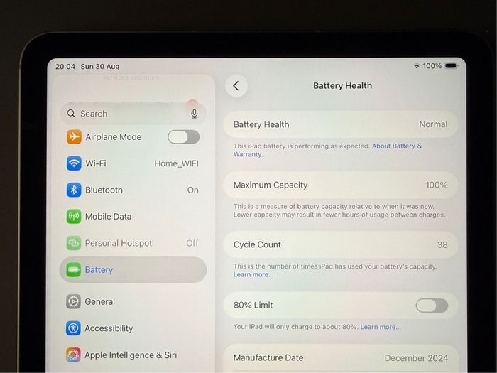 iPad Air 11 M2 2024 New condition