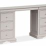 Newport Light Grey 6 Drawer Dressing Table Image 2