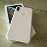 iPhone XS Max 256GB Silver Unlocked + Original Box & Apple Silicone Case Image 2
