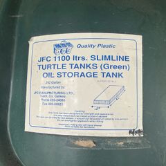 Kerosene Oil Tank, 1100l, slimline