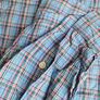 Ralph Lauren blue plaid button up shirt Image 5