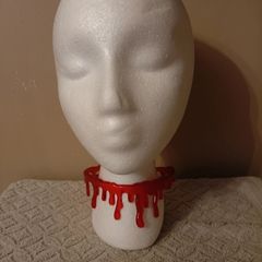 Halloween blood choker