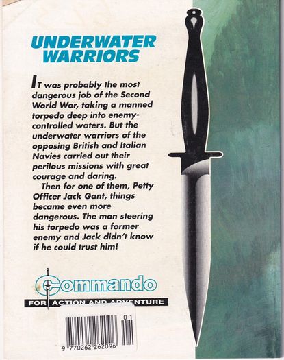 Commando #3397 Underwater Warriors 2001 Dc Thomson