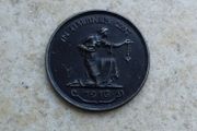 1916 German " Iron For Gold "  War Effort Medal