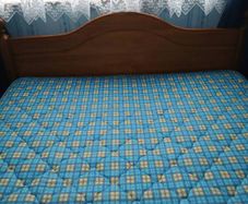 Pine Bed.  4 feet 6 inches.  Immaculate condition.