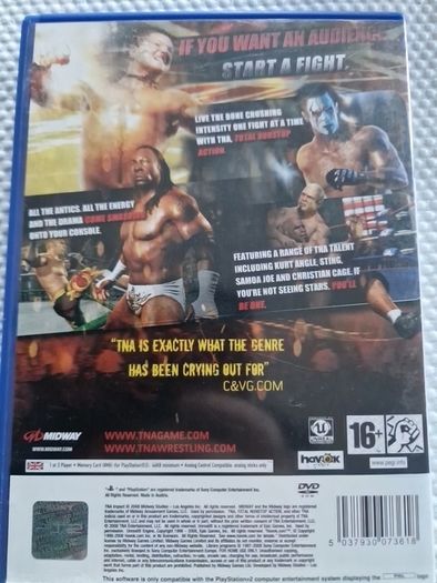 TNA Impact PlayStation2 Ps2 Games Original