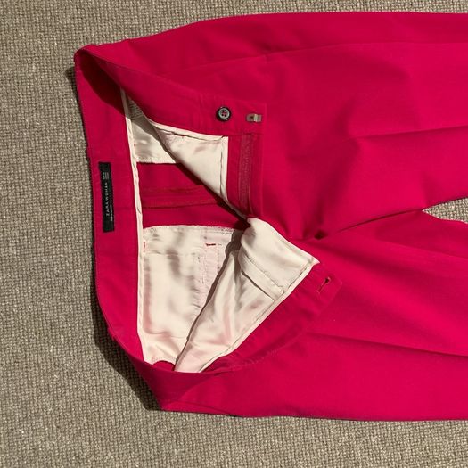 pink smart pants