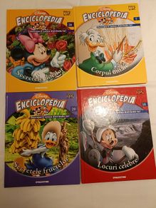 Kids books Romanian Disney Enciclopedia