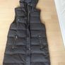 Zara Ladies XS BLack Sleeveless Coat for Sale Image 6