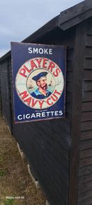 Players  2 sided sign